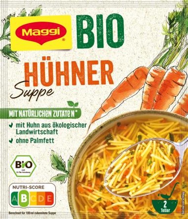 8585002440655 Maggi Bio Hühner Suppe ergibt 500ml