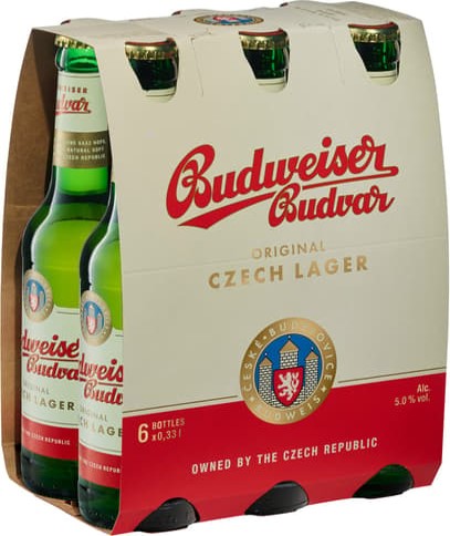 Budweiser 6x0,33l