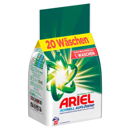 Ariel Vollwaschmittel Pulver 20WL 1,2kg