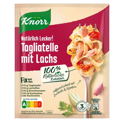 Knorr Natürlich Lecker Tagliatelle mit Lachs 36g