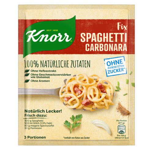 Knorr Natürlich Lecker Spaghetti Carbonara 42g
