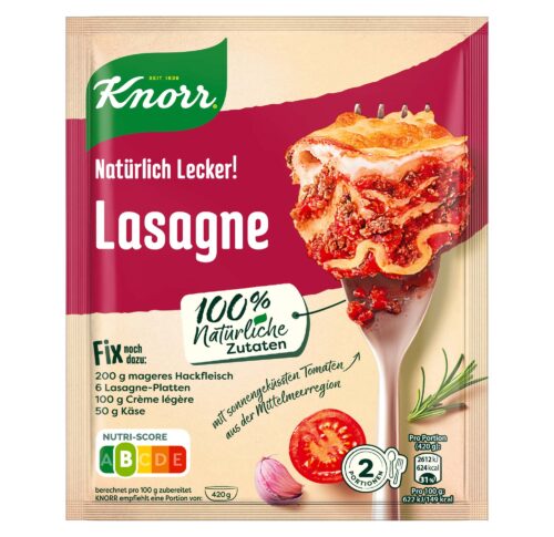 Knorr Natürlich Lecker Lasagne 43g