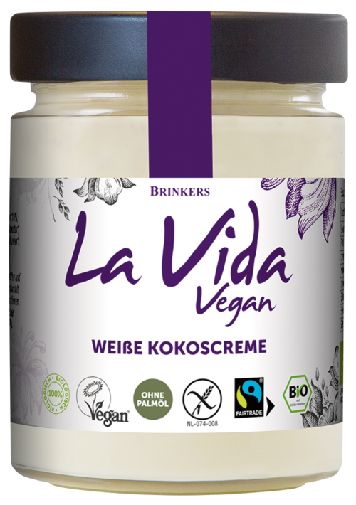 Brinkers Bio La Vida Weiße Kokoscreme vegan 270g