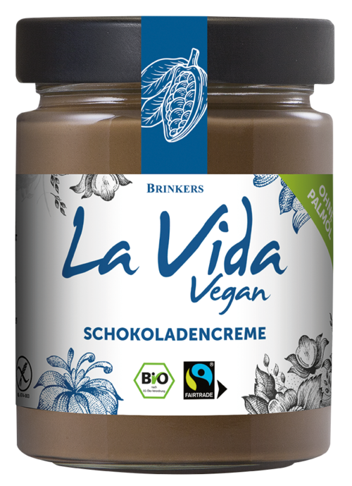 Brinkers Bio La Vida Schokoladencreme vegan 270g