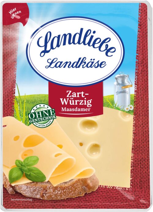 Landliebe Landkäse würzig 45% 150g