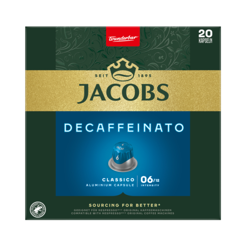 Jacobs Decaffeinato 6 Lungo Kaffeekapseln 20St 104g