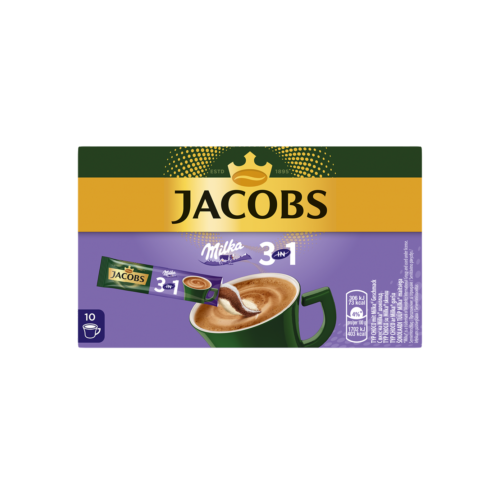 Jacobs Classic Milka 3in1 10 Sticks 180g