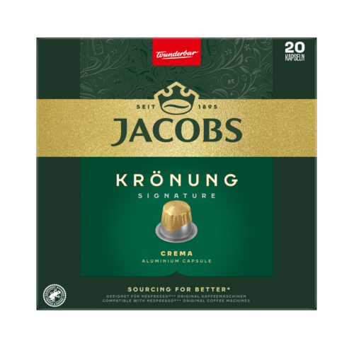 Jacobs Krönung Crema Kaffeekapseln 20St 104g