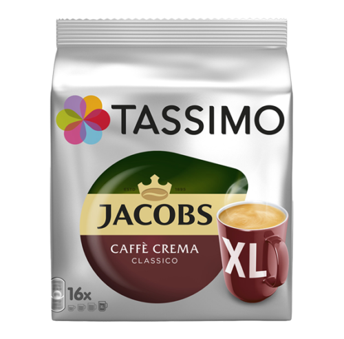 Tassimo Jacobs Café Crema Classico XL 16St 132,8g