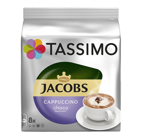 Tassimo Kapseln Jacobs Cappuccino Choco 8St 208g