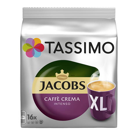 Tassimo Jacobs Café Crema Intenso XL 16St 144g