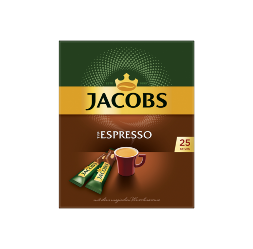 Jacobs Kaffee Espresso 25 Sticks 45g