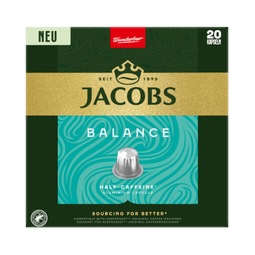 Jacobs Balance Kaffeekapseln 20St 104g