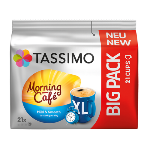 Tassimo Morning Café XL Mild & Smooth 21St 157,5g