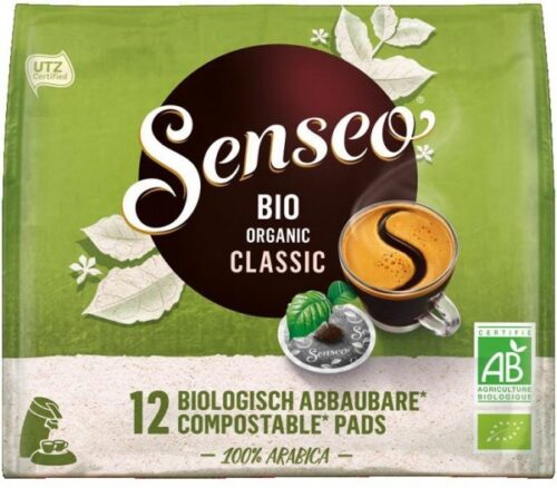 Senseo Bio Organic Classic Kaffeepads 12St 83g