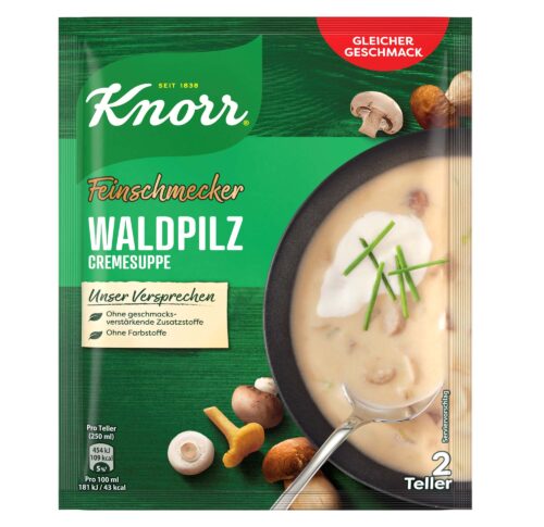 Knorr Feinschmecker Waldpilz Cremesuppe 48g
