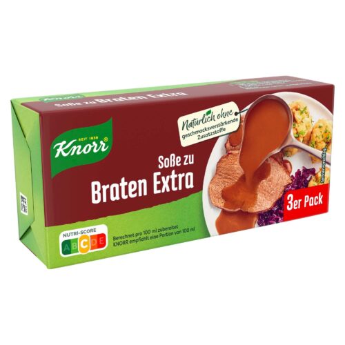 Knorr Soße zu Braten Extra ergibt 3x250ml