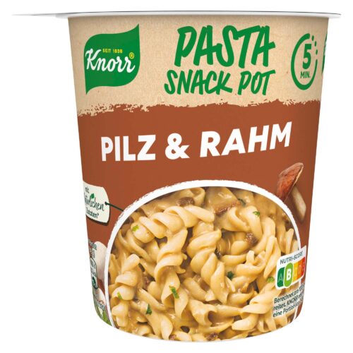 Knorr Pasta Snack Pot Pilz & Rahm 63g