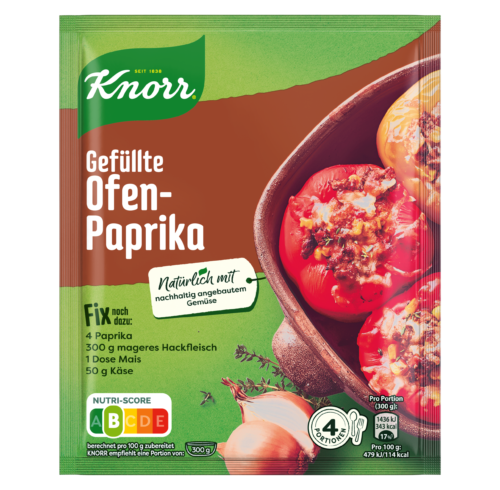 Knorr Fix Gefüllte Ofen Paprika 43g
