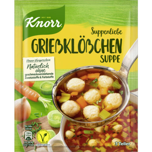 Knorr Suppenliebe Grießklößchen Suppe 36g