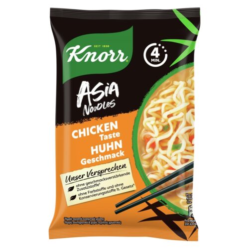 Knorr Asia Noodles Express Chicken Taste 70g Beutel