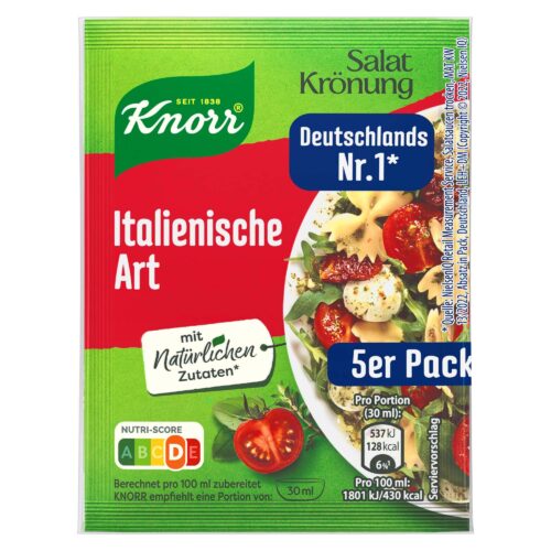 Knorr Salat-Krönung Italienische Art 5x9g