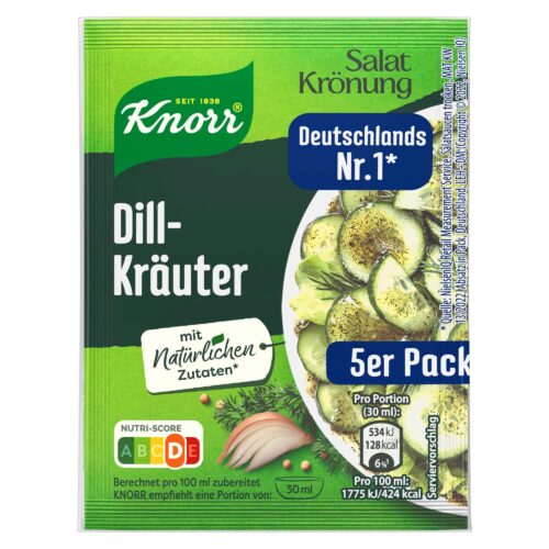 Knorr Salat-Krönung Dill Kräuter 5x9g