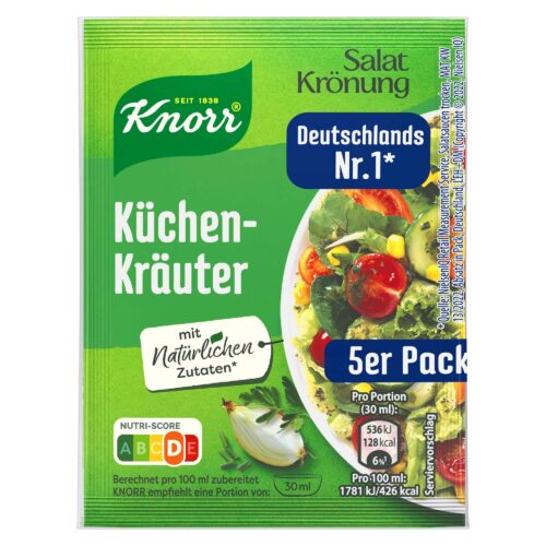 Knorr Salat-Krönung Küchen-Kräuter 5x8g