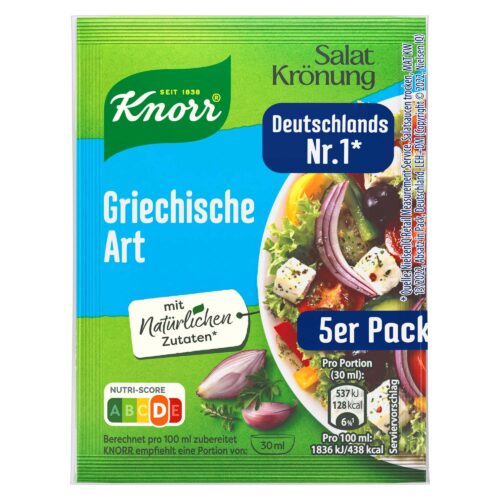 Knorr Salat-Krönung Griechische Art 5x9g