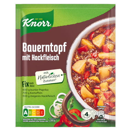 Knorr Fix Bauerntopf mit Hackfleisch 43g