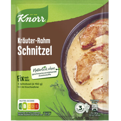 Knorr Fix Kräuter-Rahmschnitzel 47g