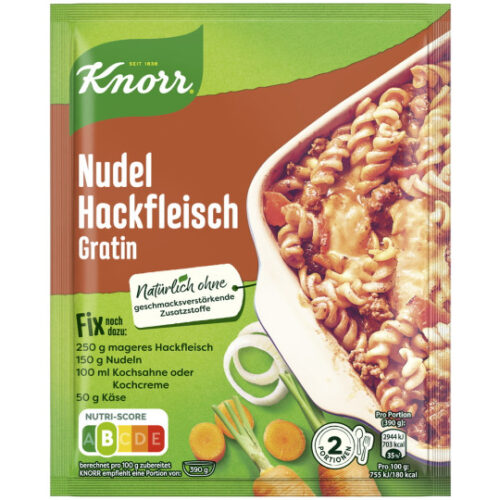 Knorr Fix Nudel-Hackfleisch-Gratin 36g