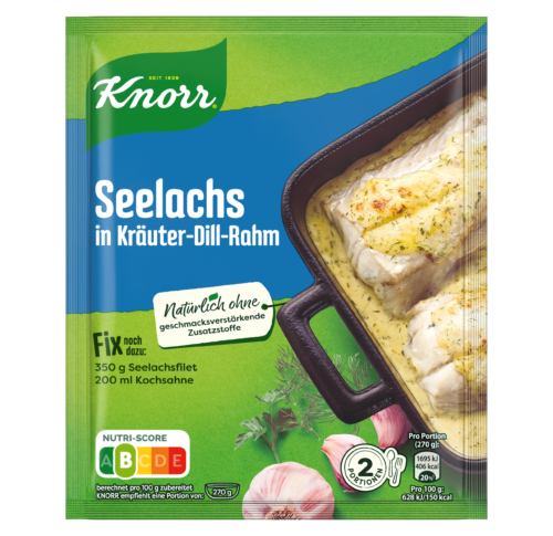 Knorr Fix Seelachs in Kräuter-Dill-Rahm 30g