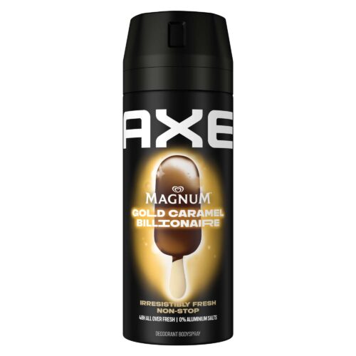 Axe Bodyspray Magnum Gold Caramel Billionaire ohne Aluminiumsalze 150ml