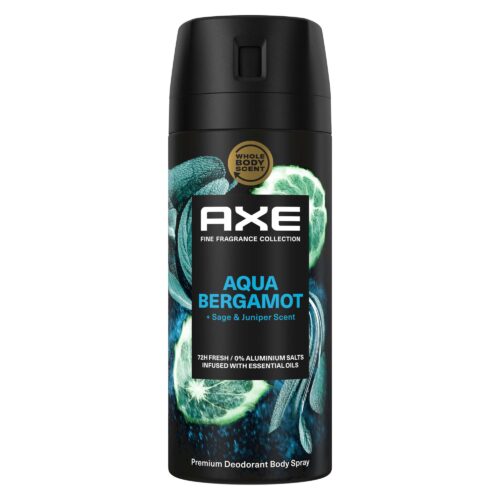 Axe Premium Bodyspray Aqua Bergamot ohne Aluminiumsalze 150ml
