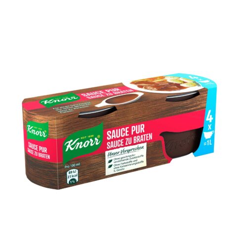 Knorr Sauce Pur Sauce zu Braten ergibt 4x250ml
