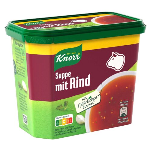 Knorr Bouillon Suppe mit Rind 330g