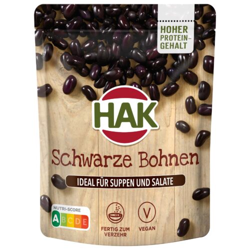 HAK Schwarze Bohnen 225g