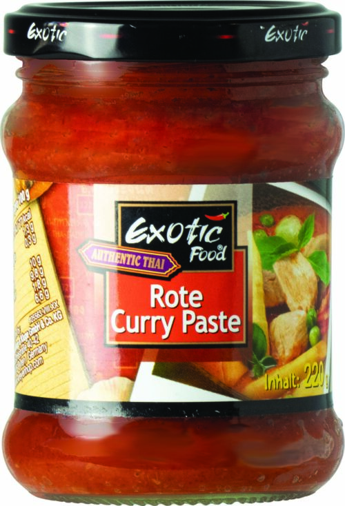 Exotic Food Currypaste rot 220g