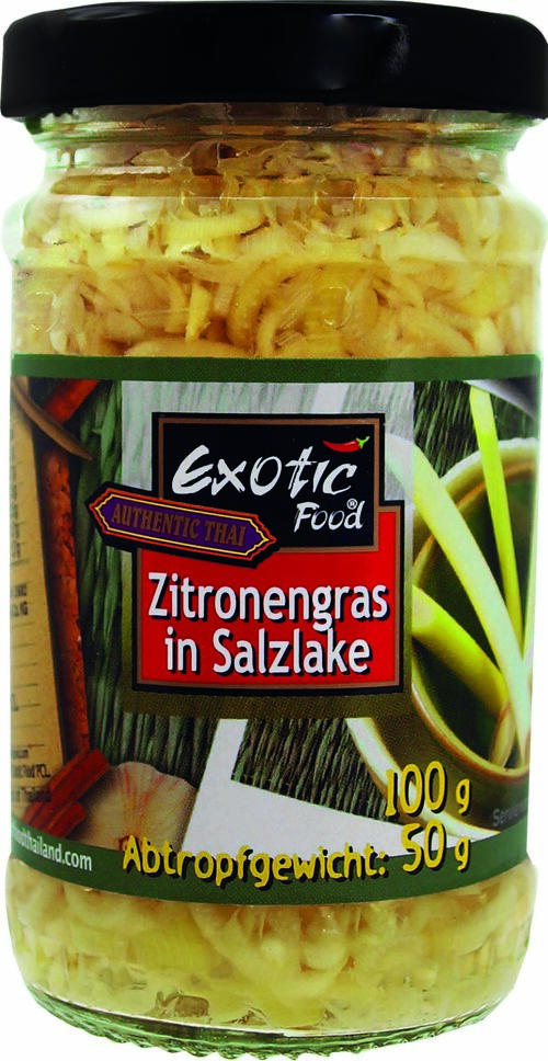 Exotic Food Zitronengras in Salzlake 100g