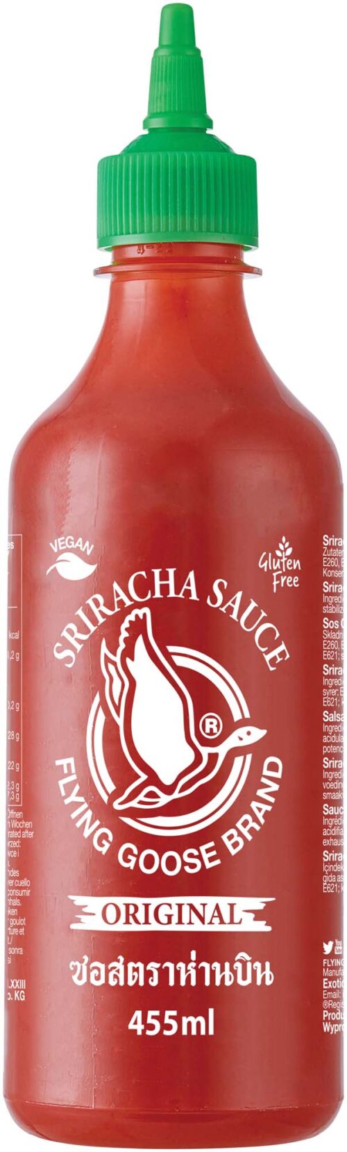 Flying Goose Chilisauce Sriracha scharf 455ml