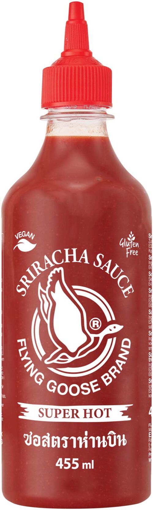 Flying Goose Chilisauce Sriracha sehr scharf 455ml