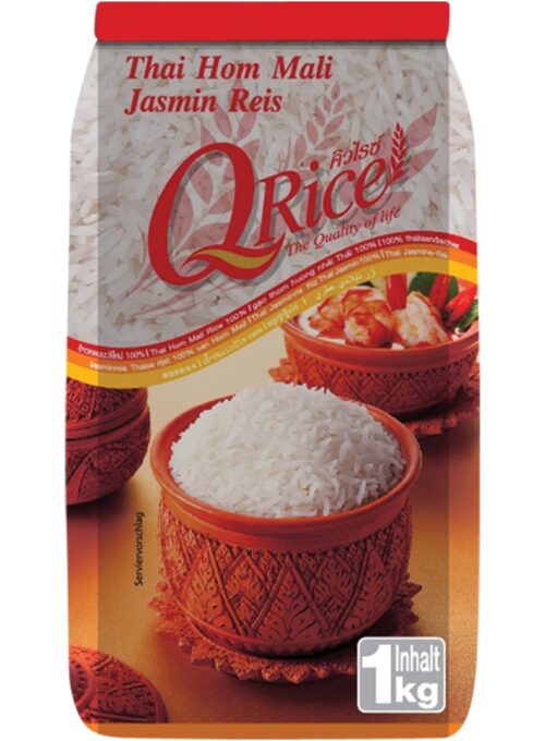 Q Rice Jasminreis Langkorn 1kg