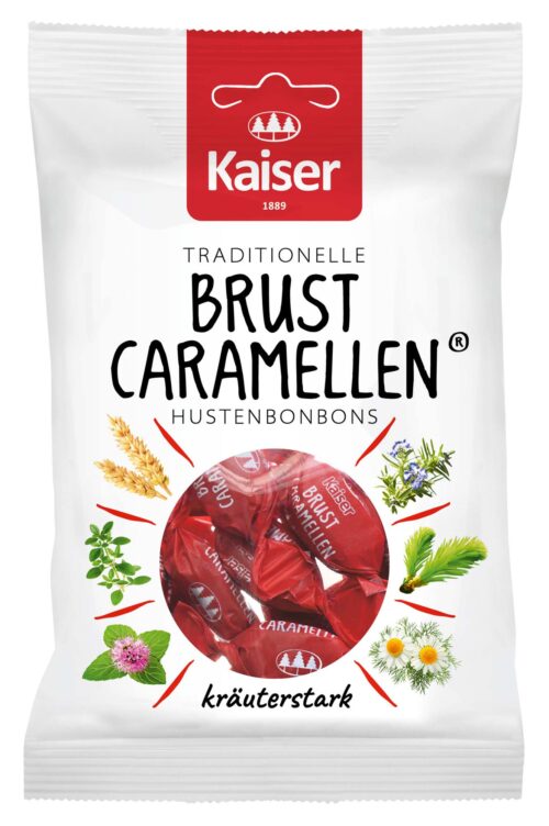 Kaiser Brust Caramellen 90g