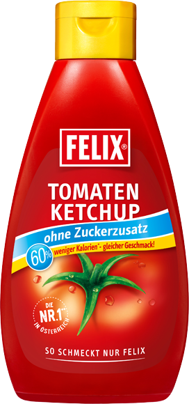 Felix Tomaten Ketchup ohne Zuckerzusatz 960g