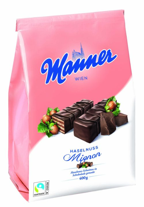 Manner Haselnuss Mignon 400g