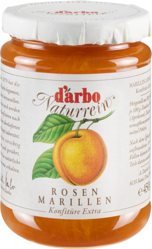 d'arbo Naturrein Rosenmarillen 450g