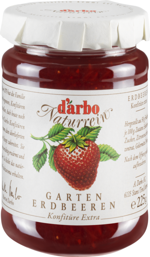 d'arbo Naturrein Erdbeeren 225g