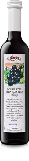 d'arbo Schwarzer Johannisbeersirup 0,5l