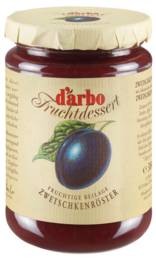 d'arbo Naturrein Zwetschgenröster 380g
